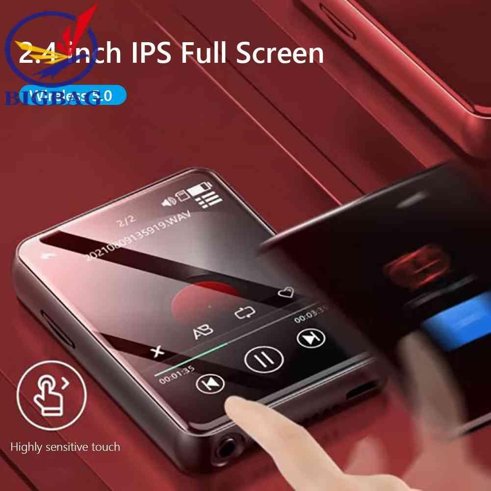 Máy Nghe Nhạc MP3 MP4 2.4 inch IPS Kết Nối Bluetooth Dành Cho Học Sinh E-book