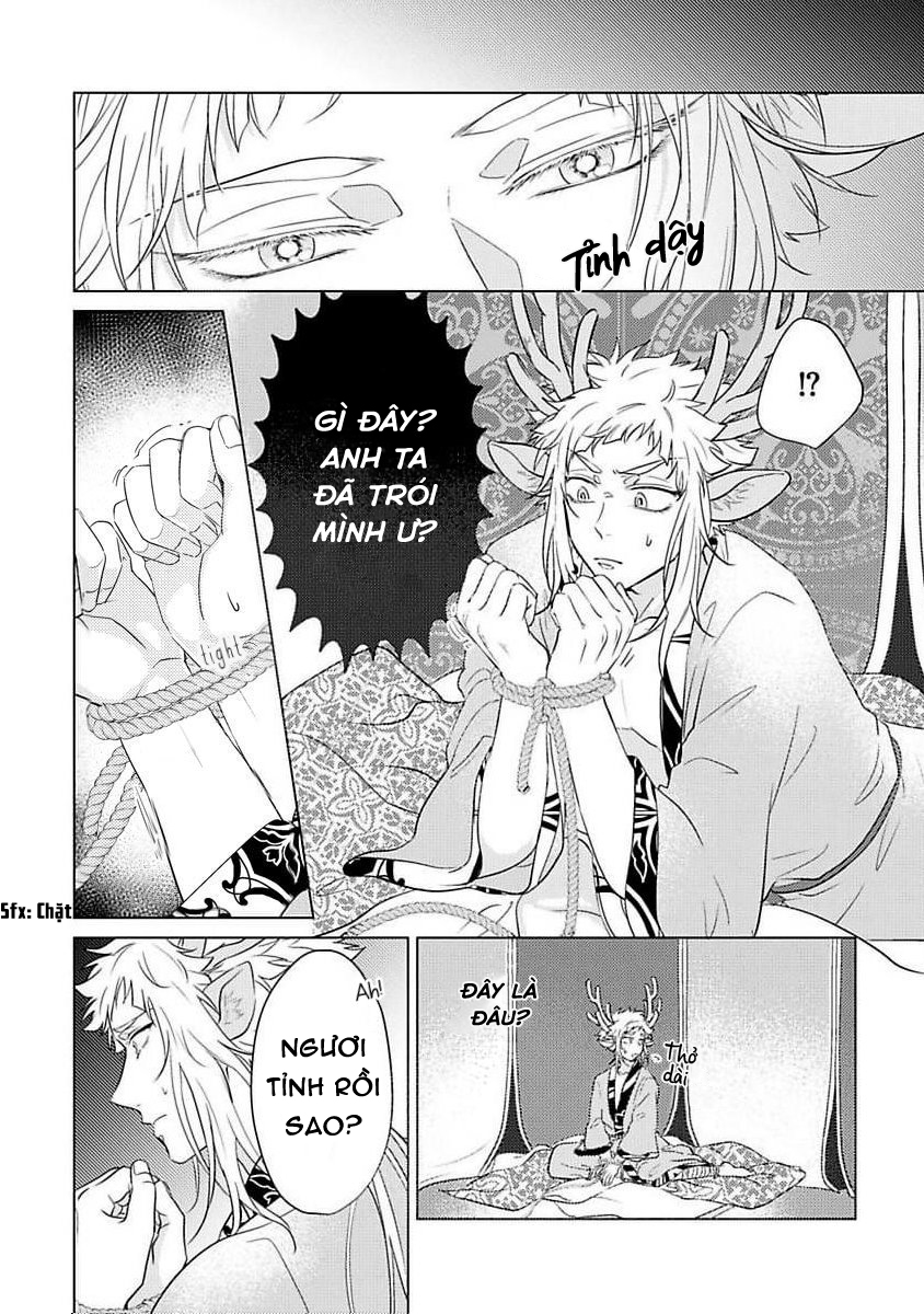 gặp gỡ em, thú nhân màu chàm trắng chapter 1 16