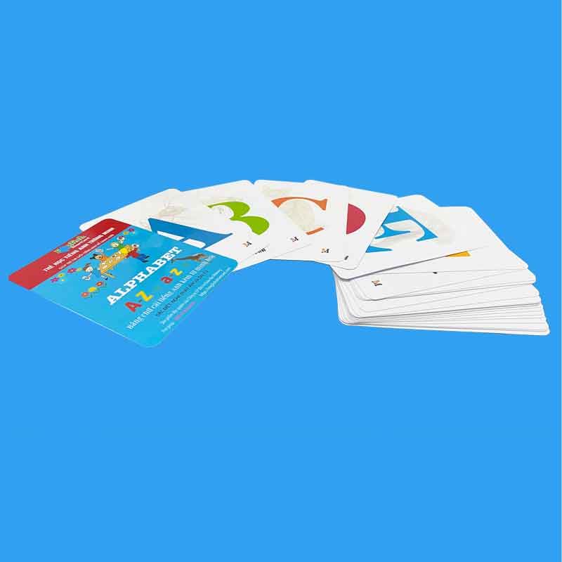 Bộ Flashcard tiếng Anh thông minh nhiều chủ đề, có phát âm, hình ảnh sinh động, khổ lớn A5