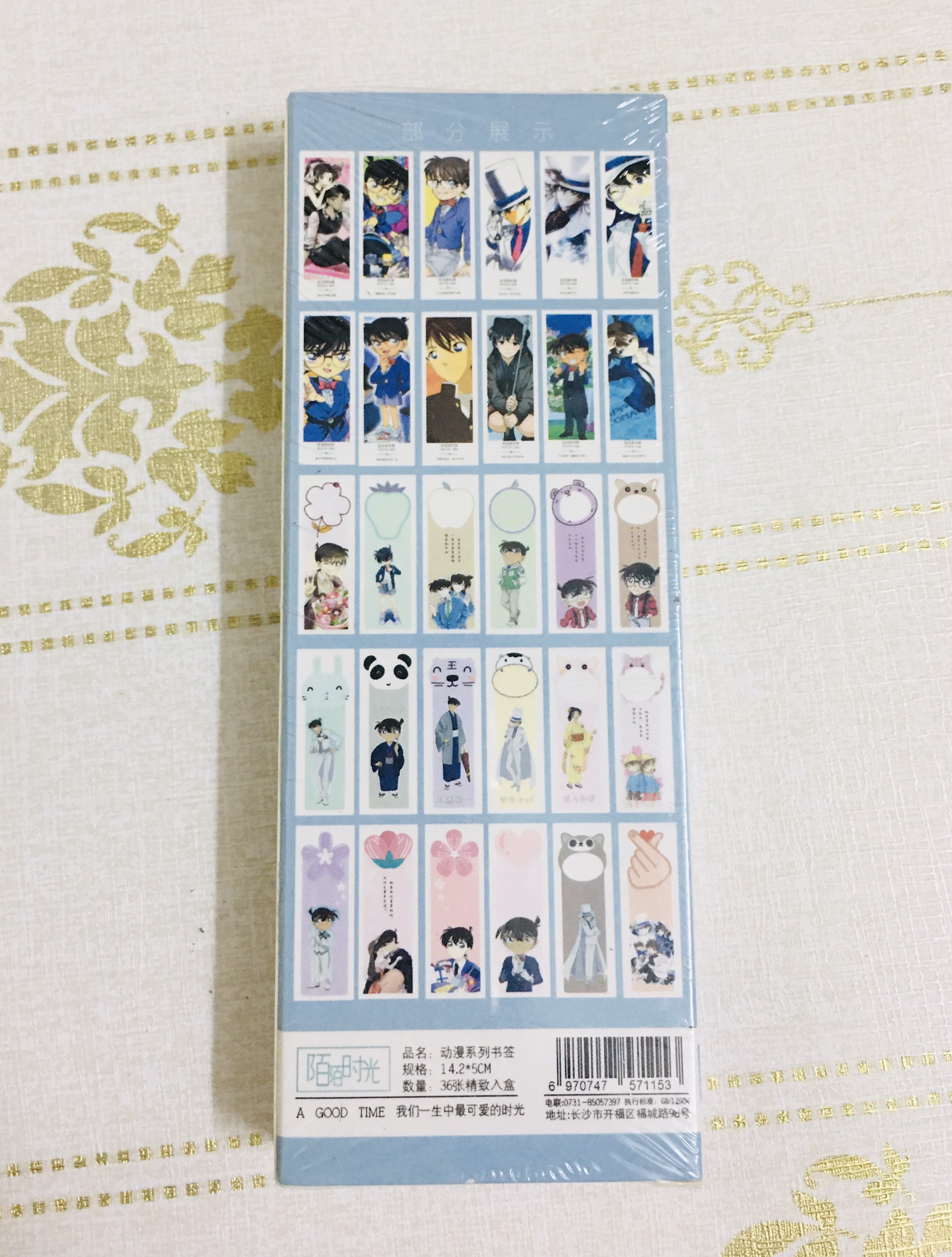 Hộp 36 Đánh Dấu Sách Bookmark CONAN ( giao mẫu ngẫu nhiên )