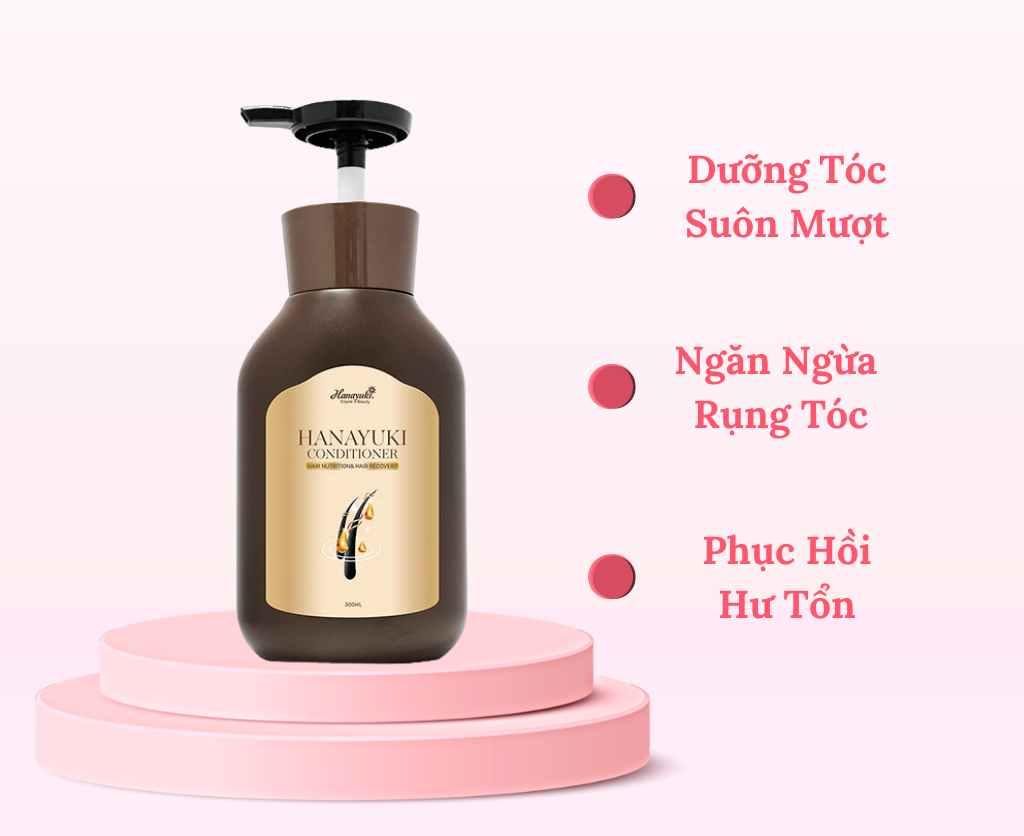 Bộ Dầu Gội & Dầu Xả Thảo Dược Hanayuki 300g x2 ( HÀNG CHÍNH HÃNG )