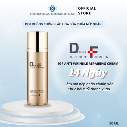 Kem Dưỡng Chống Lão Hóa Sửa Chữa Nếp Nhăn Derma Formula EGF Anti-Wrinkle Repairing Cream 30ml