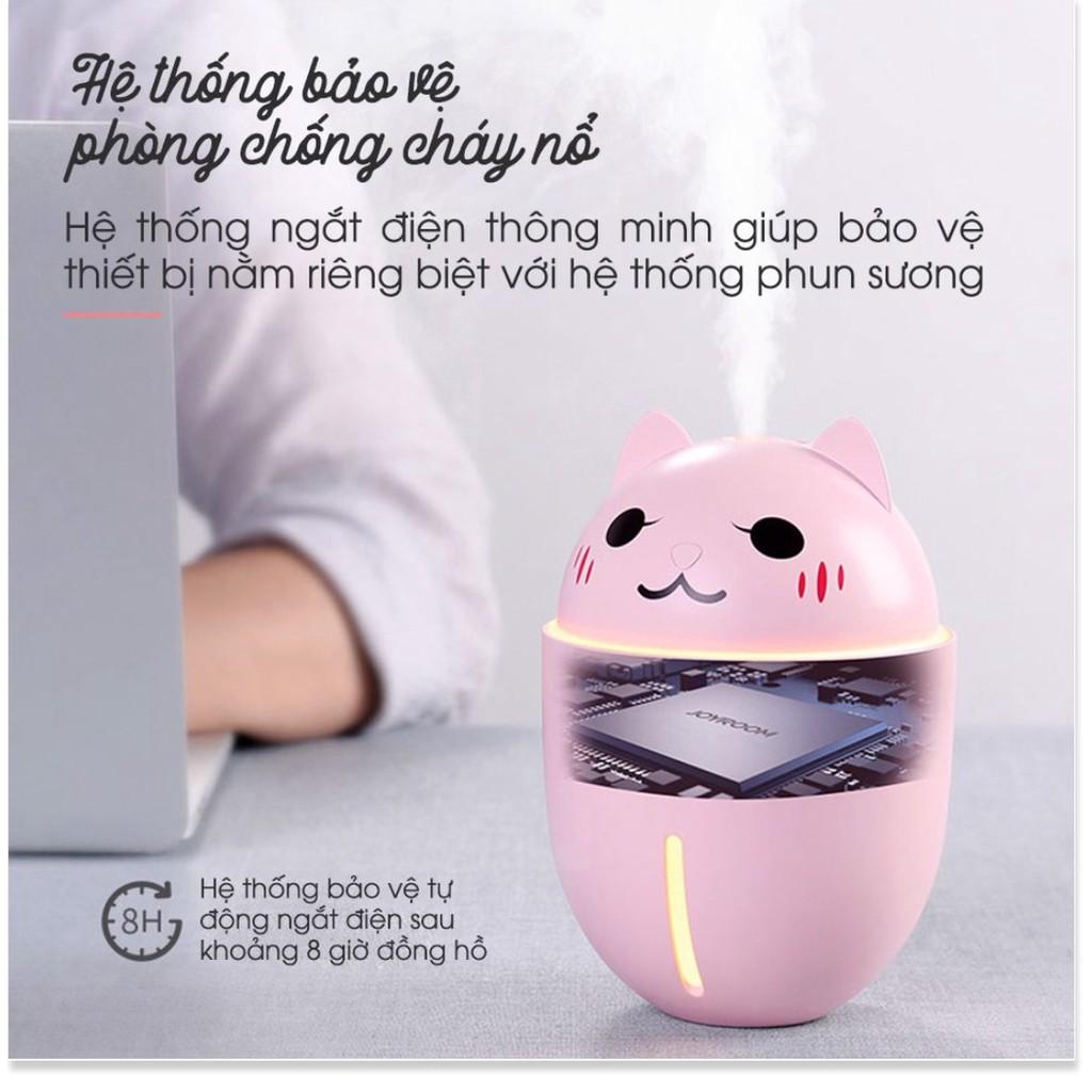 Máy làm mát phun sương tạo ẩm để bàn Humidifier (Hình chú mèo con)