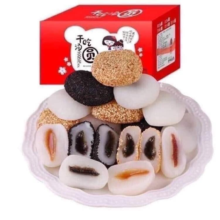 Bánh Mochi Đài Loan Bao Ngon Thùng 2kg - Thùng Bánh An Nhiều Vị Loại Dẻo