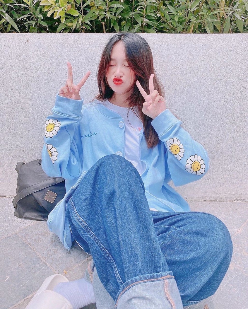 ÁO KHOÁC CARDIGAN HOA CÚC NAM NỮ