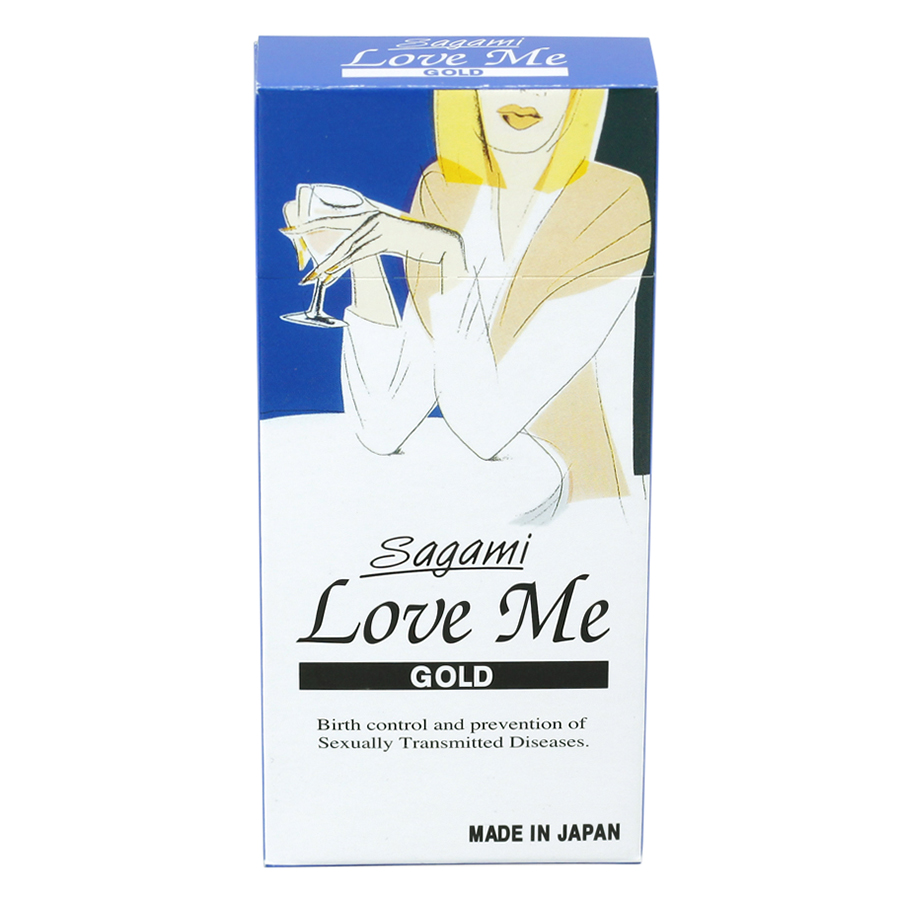 Bao Cao Su Sagami Love Me Gold - Hộp 10 Gói