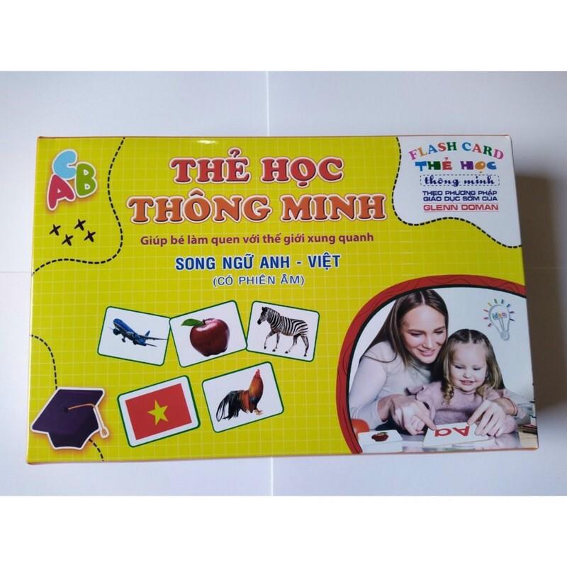 BỘ THẺ HỌC THÔNG MINH 18 CHỦ ĐỀ CHO BÉ