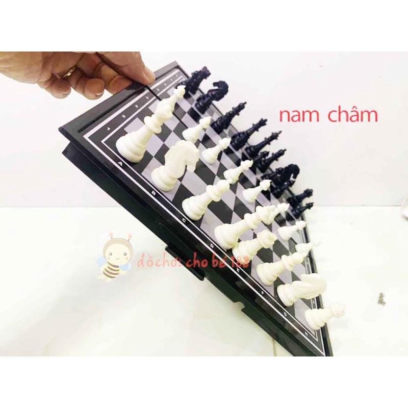 Bộ cờ vua nam châm cao cấp cực đẹp 3in1 (hàng loại tốt)