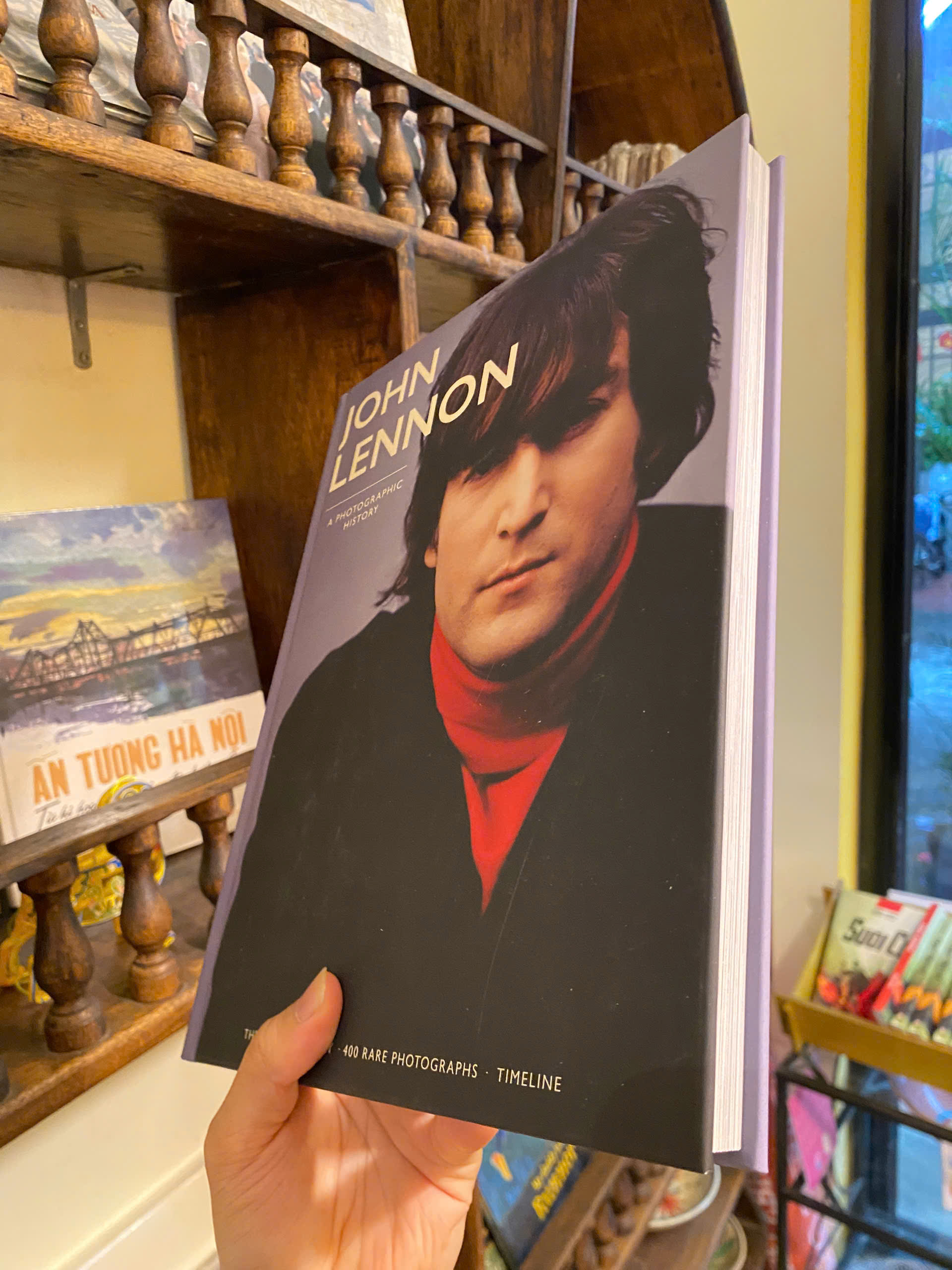 Sách - John Lennon: A Photographic History - A Complete Story by Rickayzen Clayton Thomas