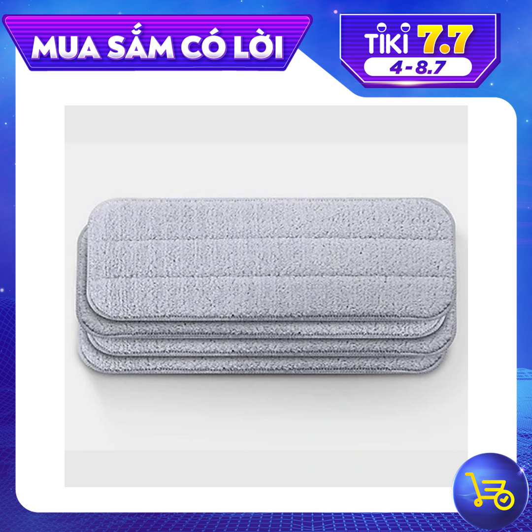 Bộ 4 Khăn Thay Thế cho Cây Lau Nhà Xiaomi Deerma