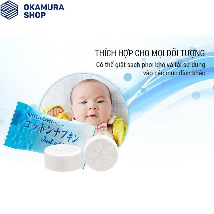️️ Nikkori - Khăn Nén Dạng Viên Chất Lượng Nhật Bản