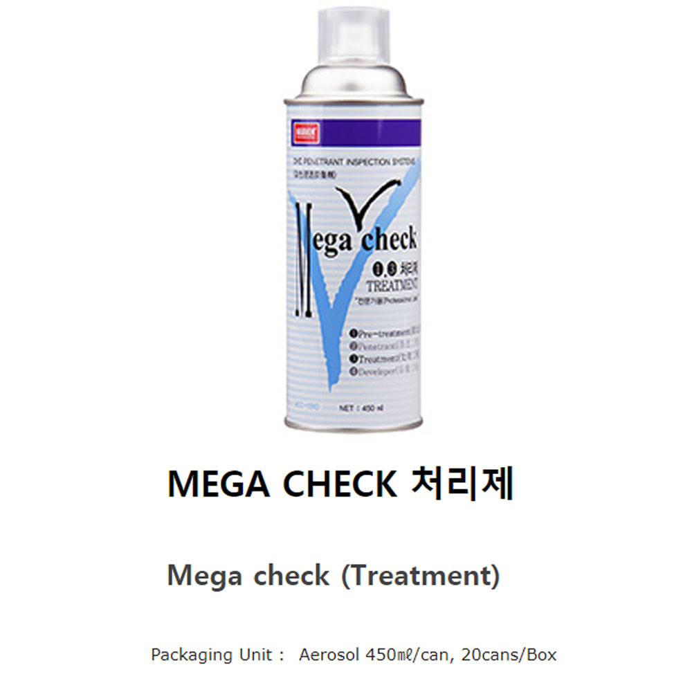 Kiểm tra mối hàn Chất làm sạch MEGA CHECK TREATMENT NABAKEM