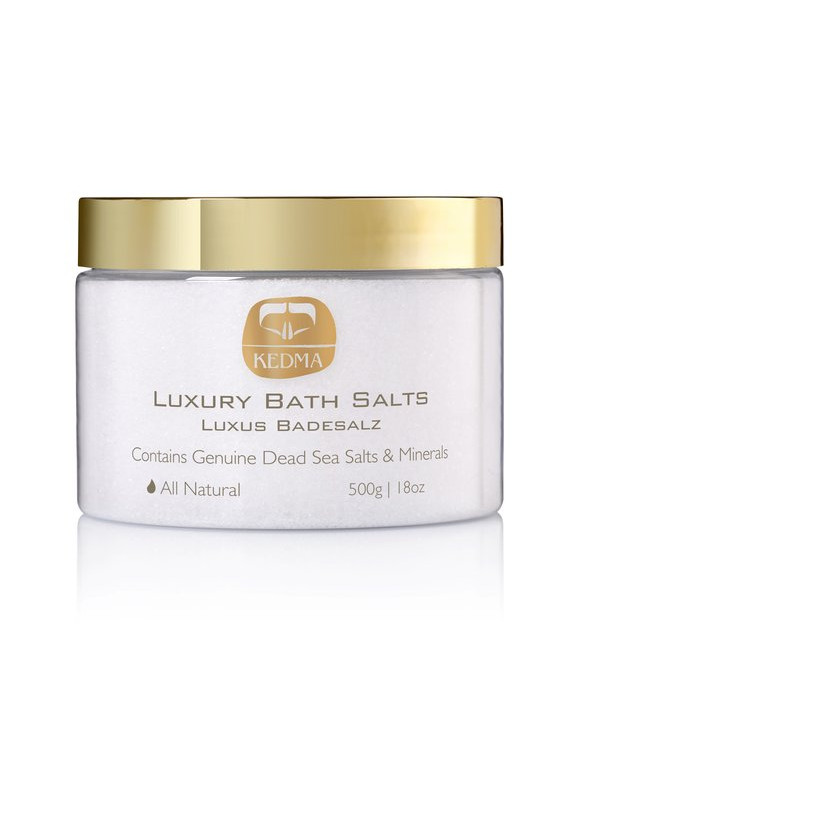 Muối tắm cao cấp từ Biển Chết Luxury Bath Salts KEDMA - 500gr