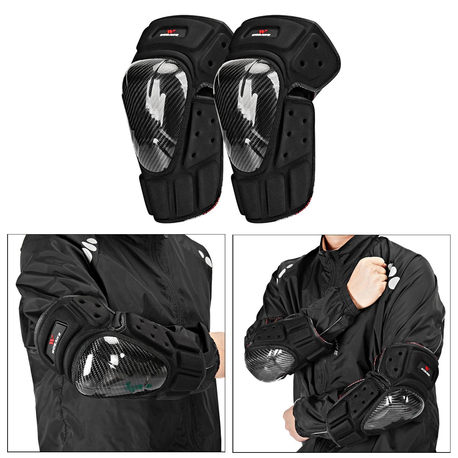 Gazechimp Motorcycle Knee Pads Elbow Pads Protective Gear for Biking, Riding,