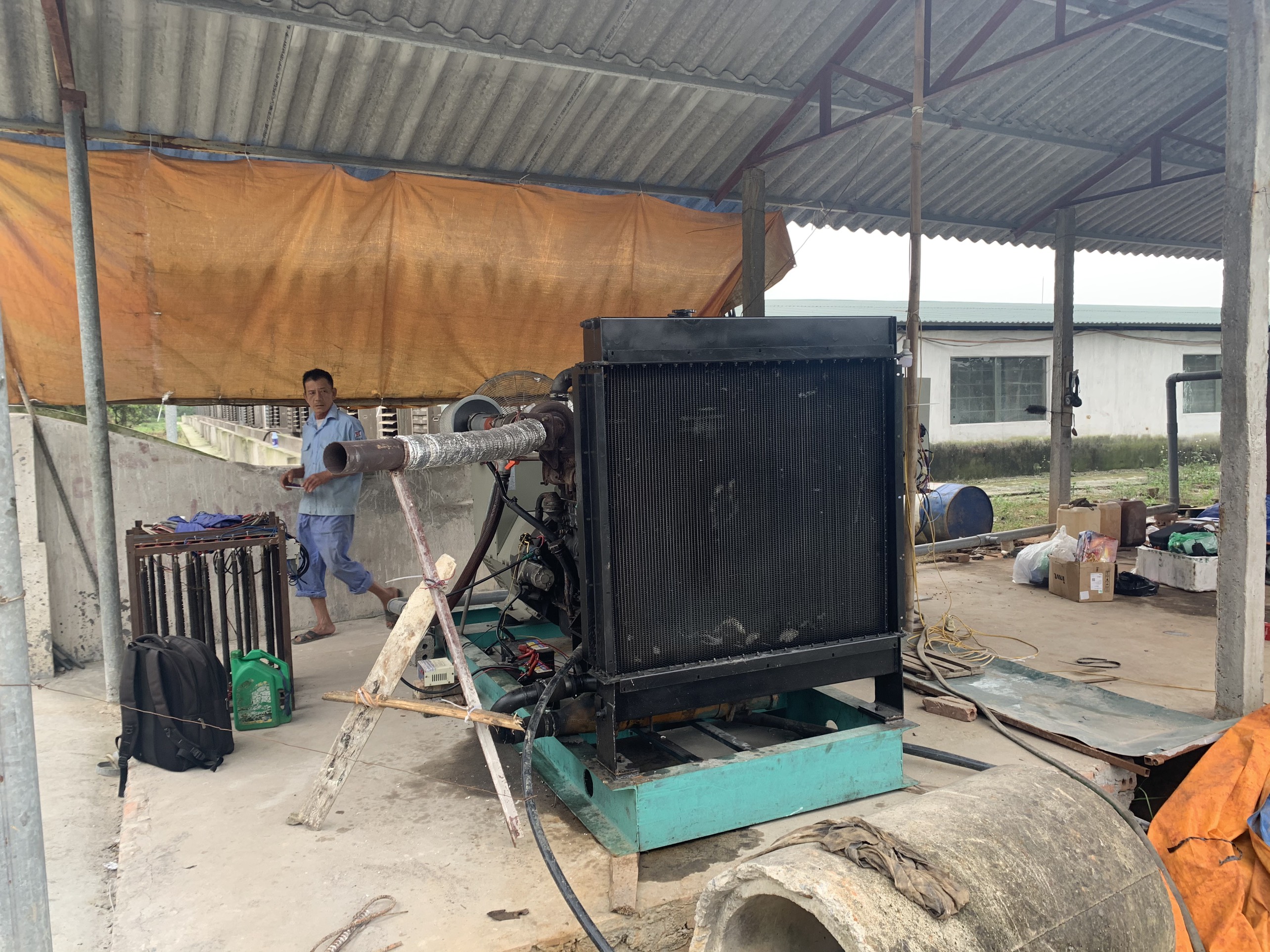 Máy phát điện khí sinh học - Biogas