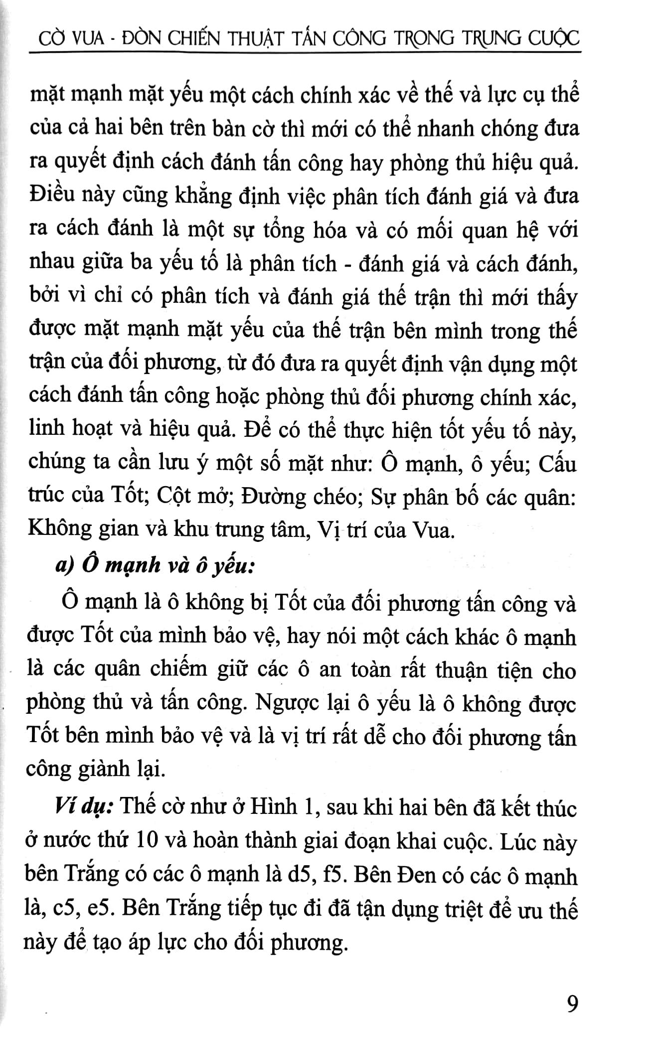 Sách - Cờ Vua - Đòn Chiến Thuật Tấn Công Trong Trung Cuộc