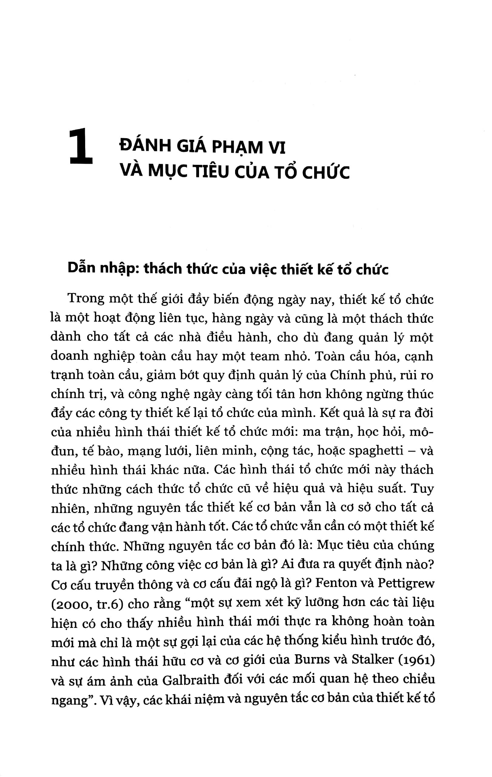 Thiết Kế Tổ Chức