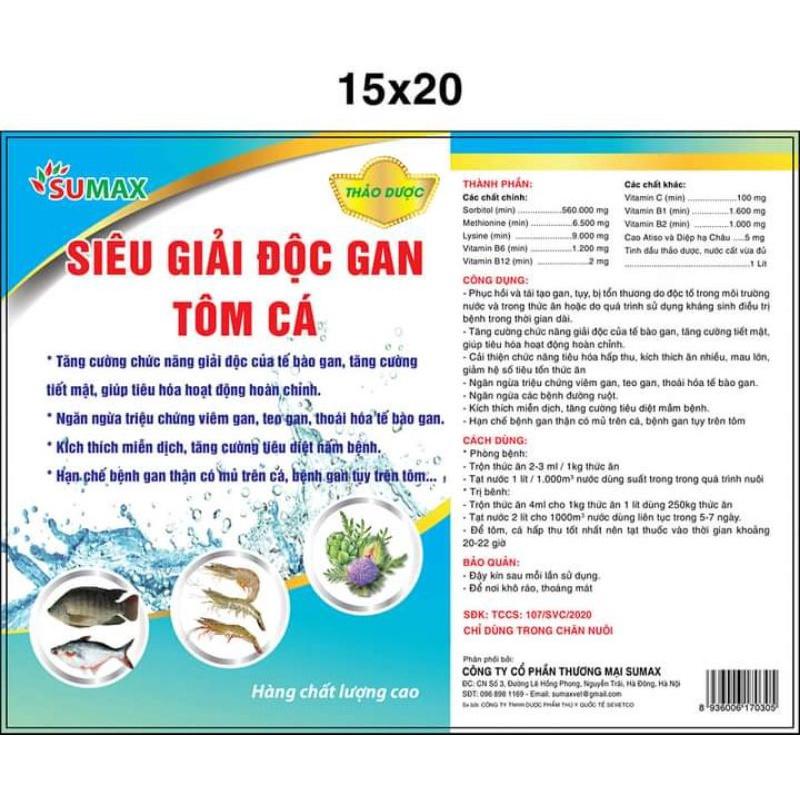 Siêu giải độc gan tôm cá