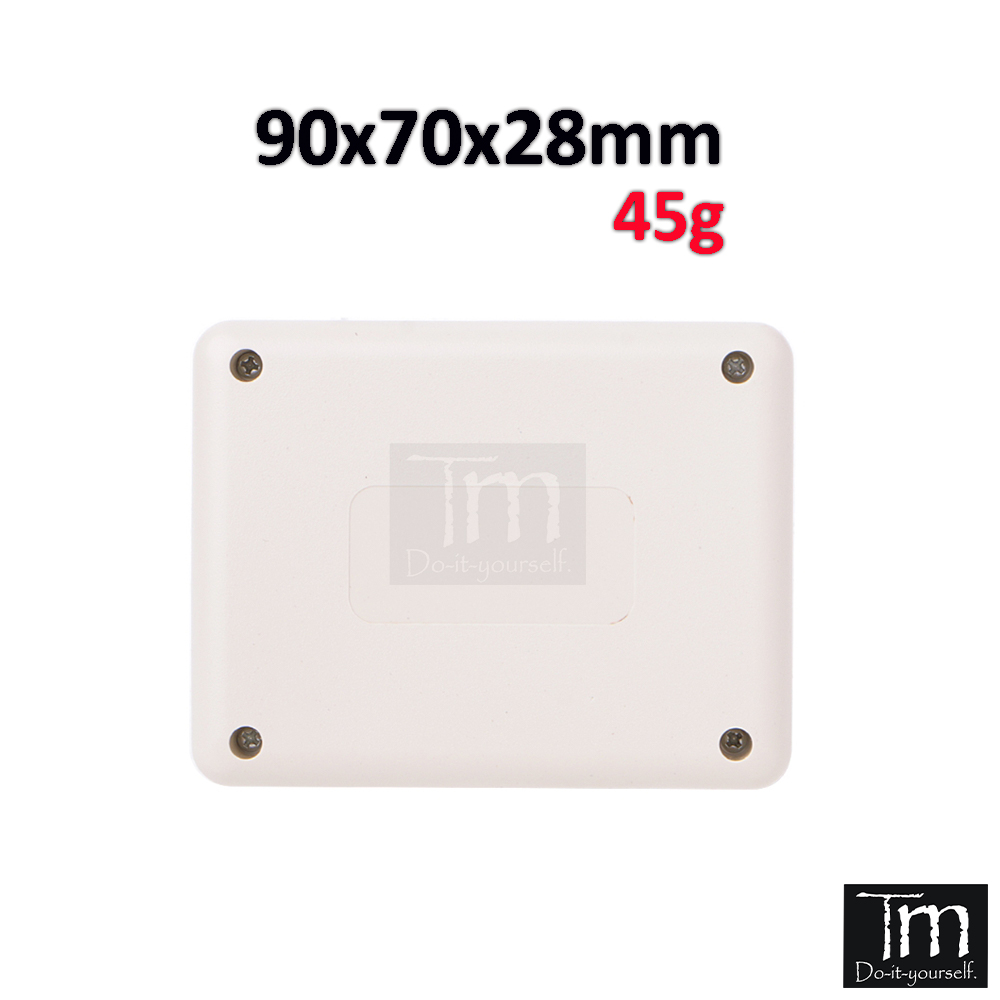 Hộp Nhựa Kỹ Thuật 90x70x28mm Trắng
