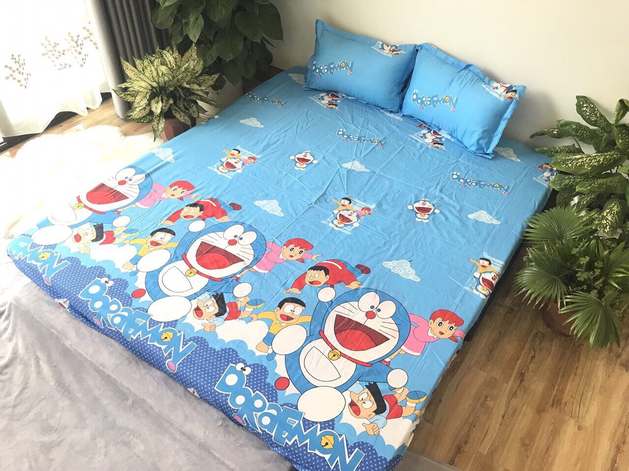 BỘ GA GỐI 3 MÓN COTTON POLY - NOBITA