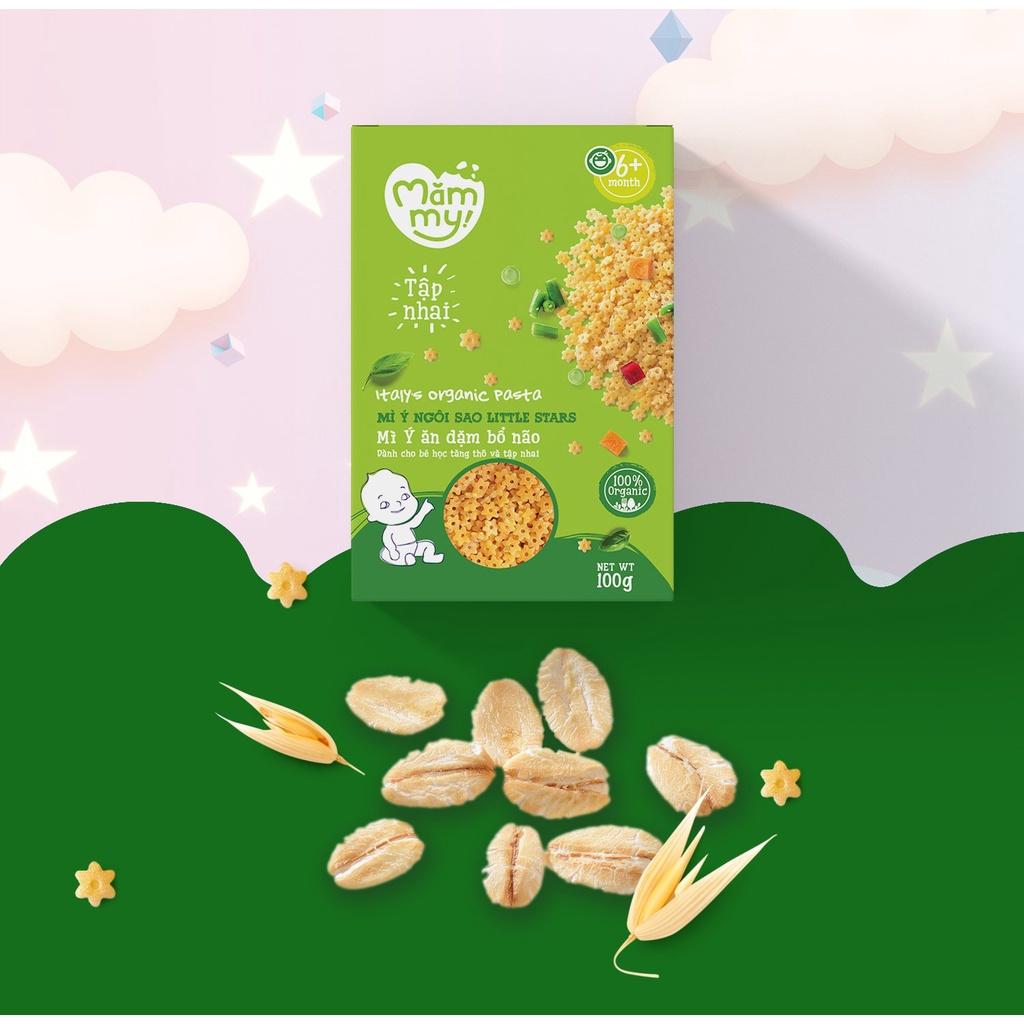 Nui ăn dặm ngôi sao Little Stars MĂMMY cho bé tập nhai hộp 100g