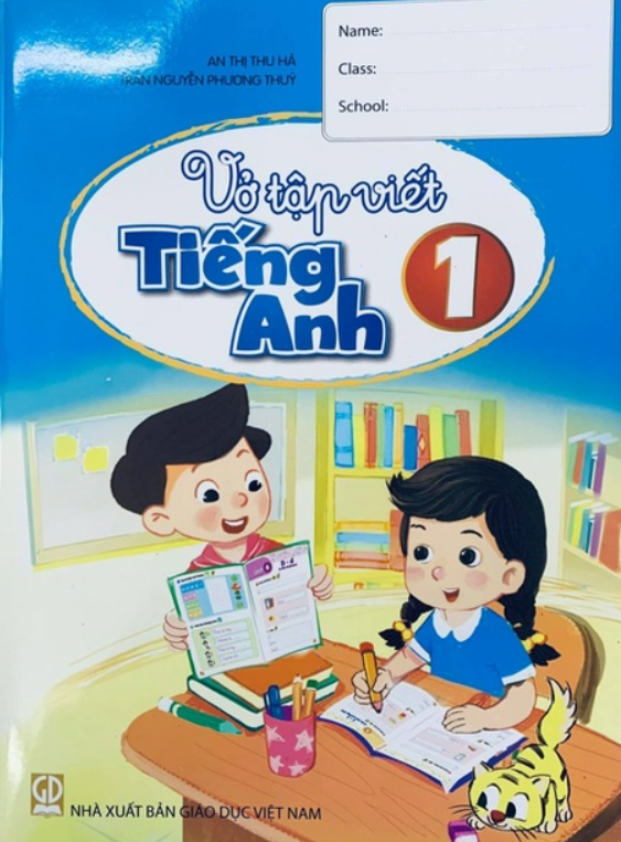 Sách - Vở tập viết Tiếng anh lớp 1