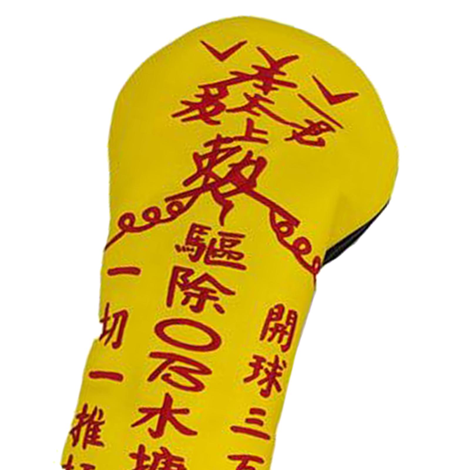 Portable Waterproof Golf Head Cover Mallet Headcover Protector Accs Fits All Driver Clubs with Interchangeable No. Tags