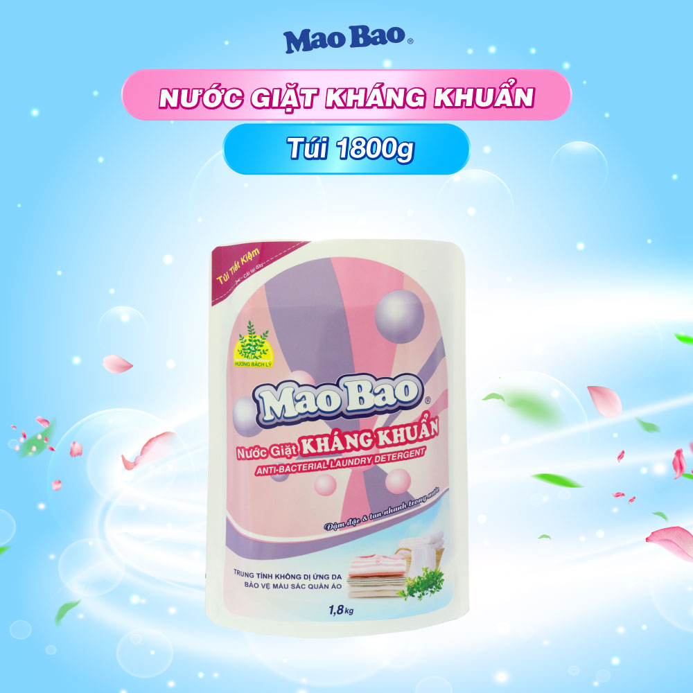 Nước Giặt Kháng Khuẩn Mao Bao 1800g