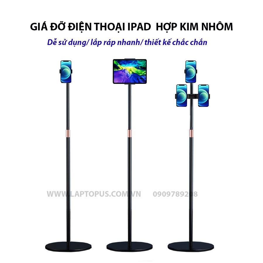 Giá Đỡ Sàn Livestream Chụp Ảnh Quay Video Điện Thoại Máy Tính Bảng Chắc Chắn