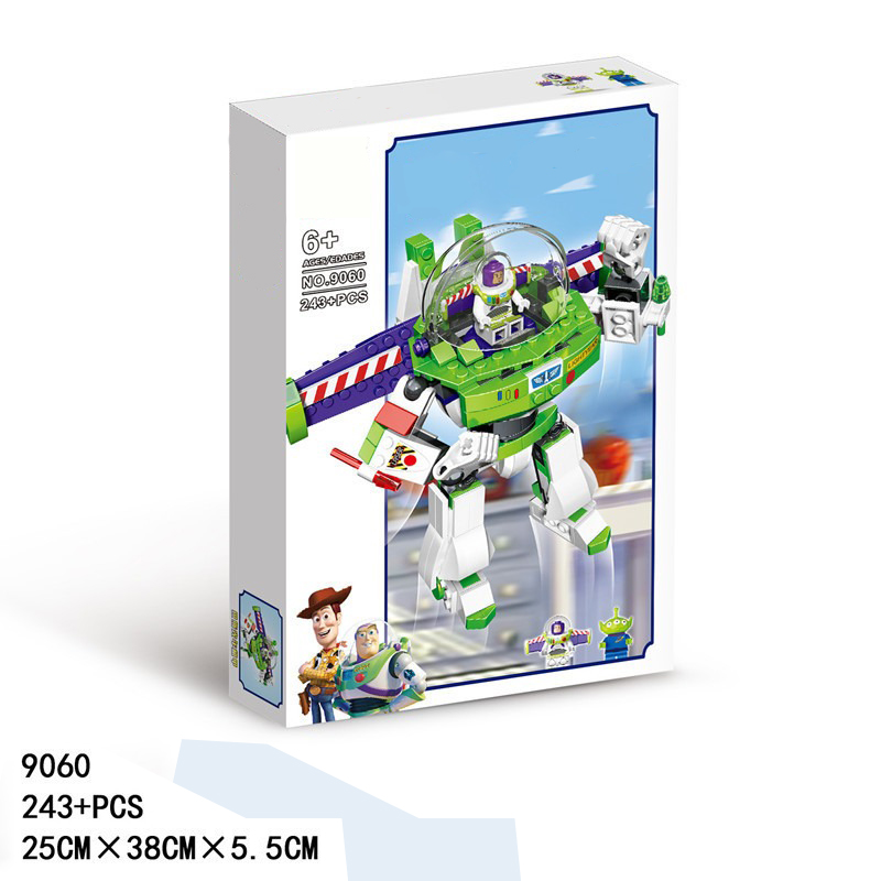 Đồ Chơi Lắp Ráp Anh Hùng Không Gian Buzz LightYear ToysStory Cao Cấp Cho Bé Model 7592 Với 243 Chi Tiết