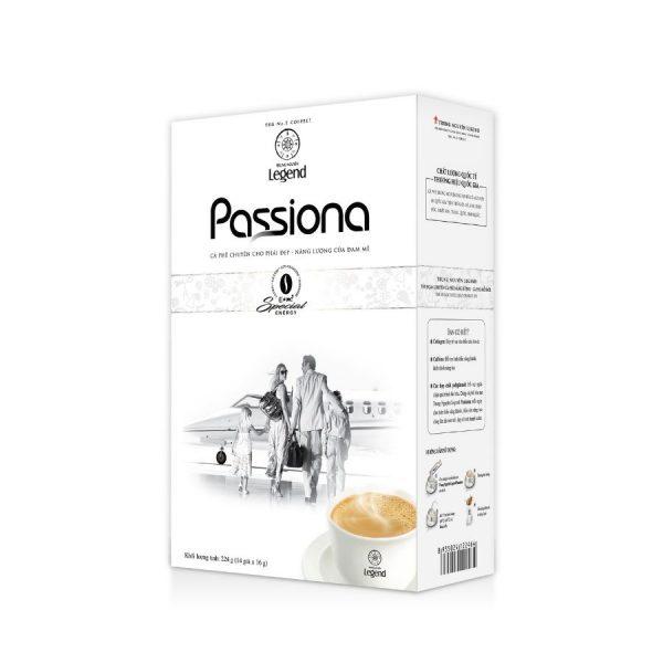 Cà phê Passiona - Trung Nguyên Legend (Collagen) - Hộp 14 Sticks