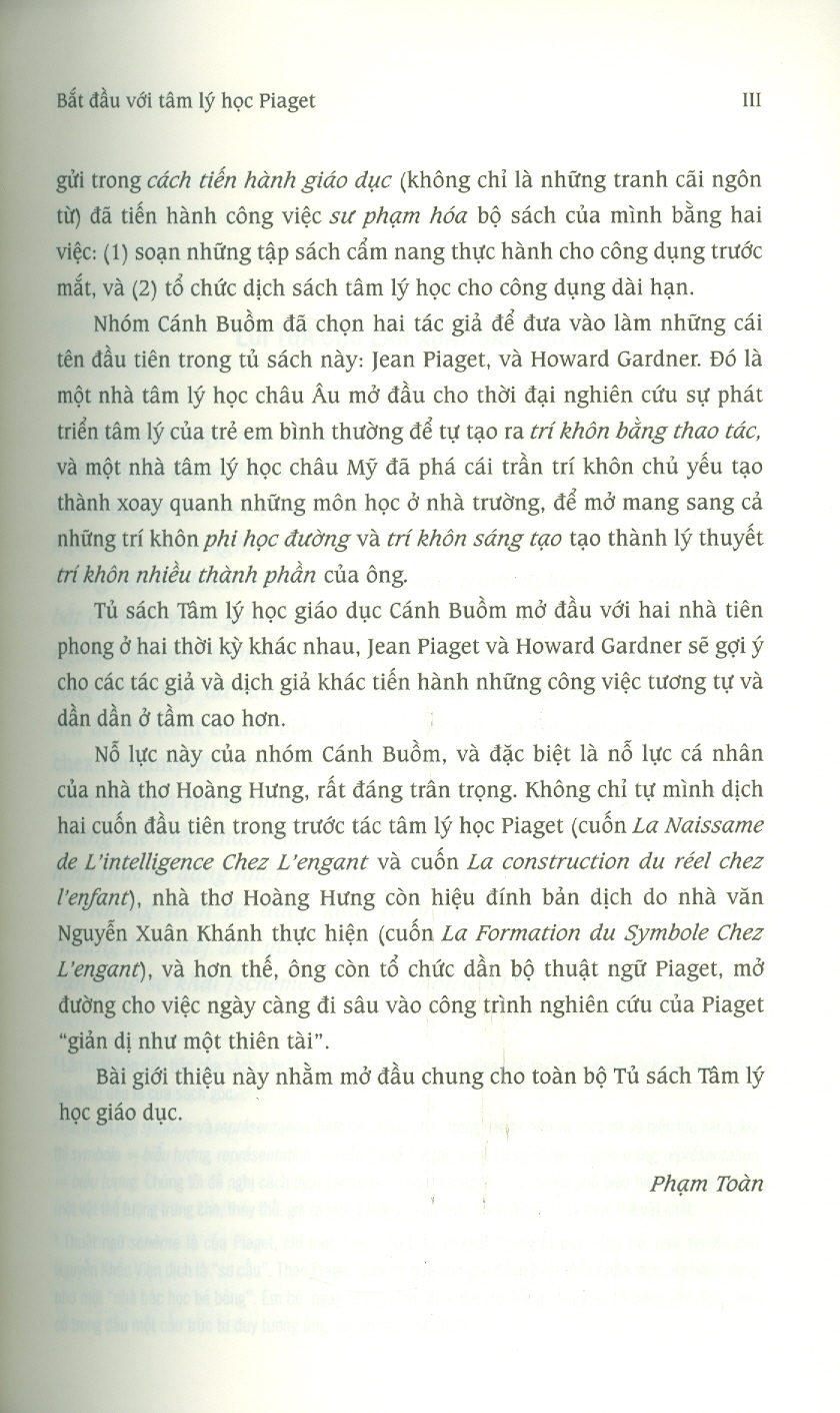 Sự Ra Đời Trí Khôn Ở Trẻ Em - Jean Piaget (Tái bản lần thứ bảy, năm 2024)