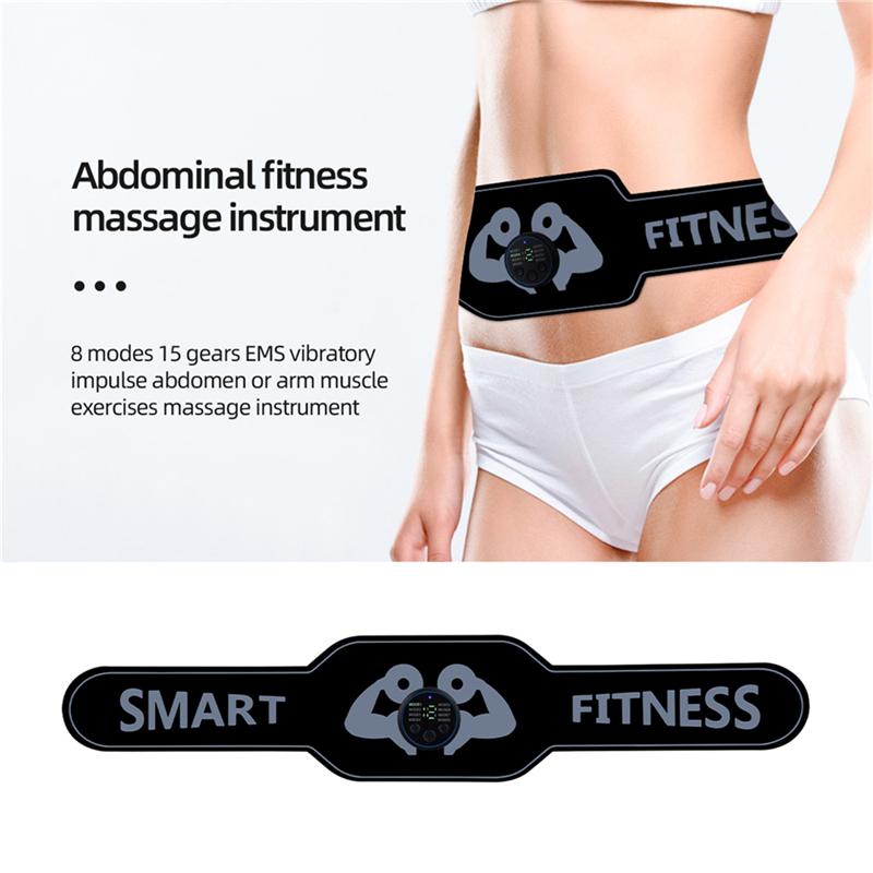 CkeyiN Điện EMS Massage Giảm Béo Đai Bụng Cơ Thể Huấn Luyện Viên Thể Dục Cơ Máy Kích Thích Cho Bụng Cánh Tay Chân Hông