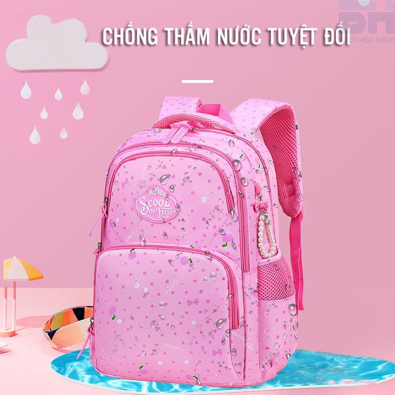 Balo học sinh chống thấm nước SCOOL, thời trang, cá tính, siêu nhẹ, ngăn chứa lớn có phản quang phát sáng ban đêm