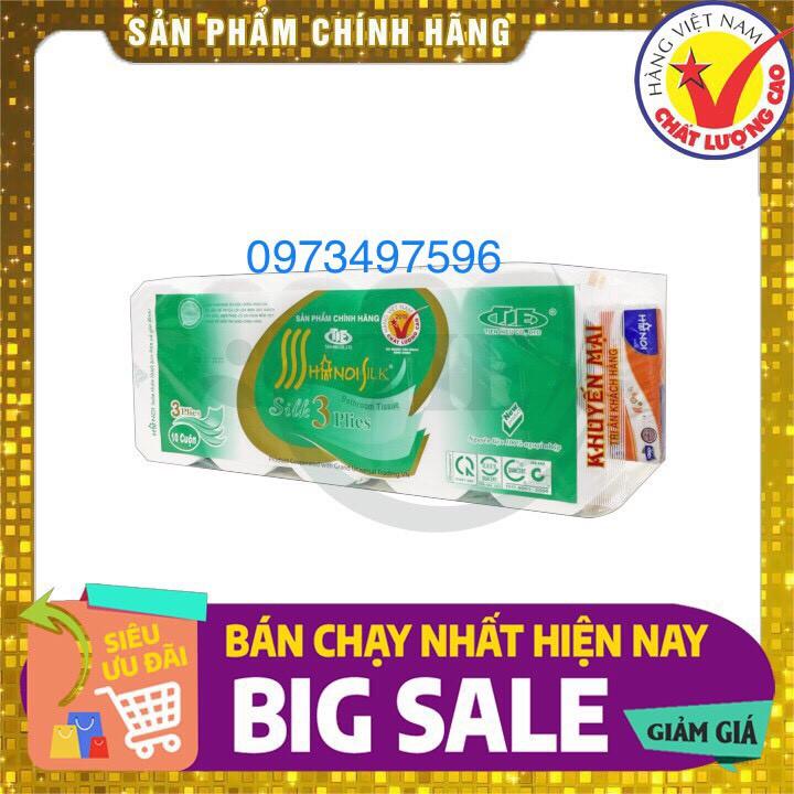 Combo 20 Cuộn To Giấy Vệ Sinh Hà Nội Siêu Dai Không Lõi