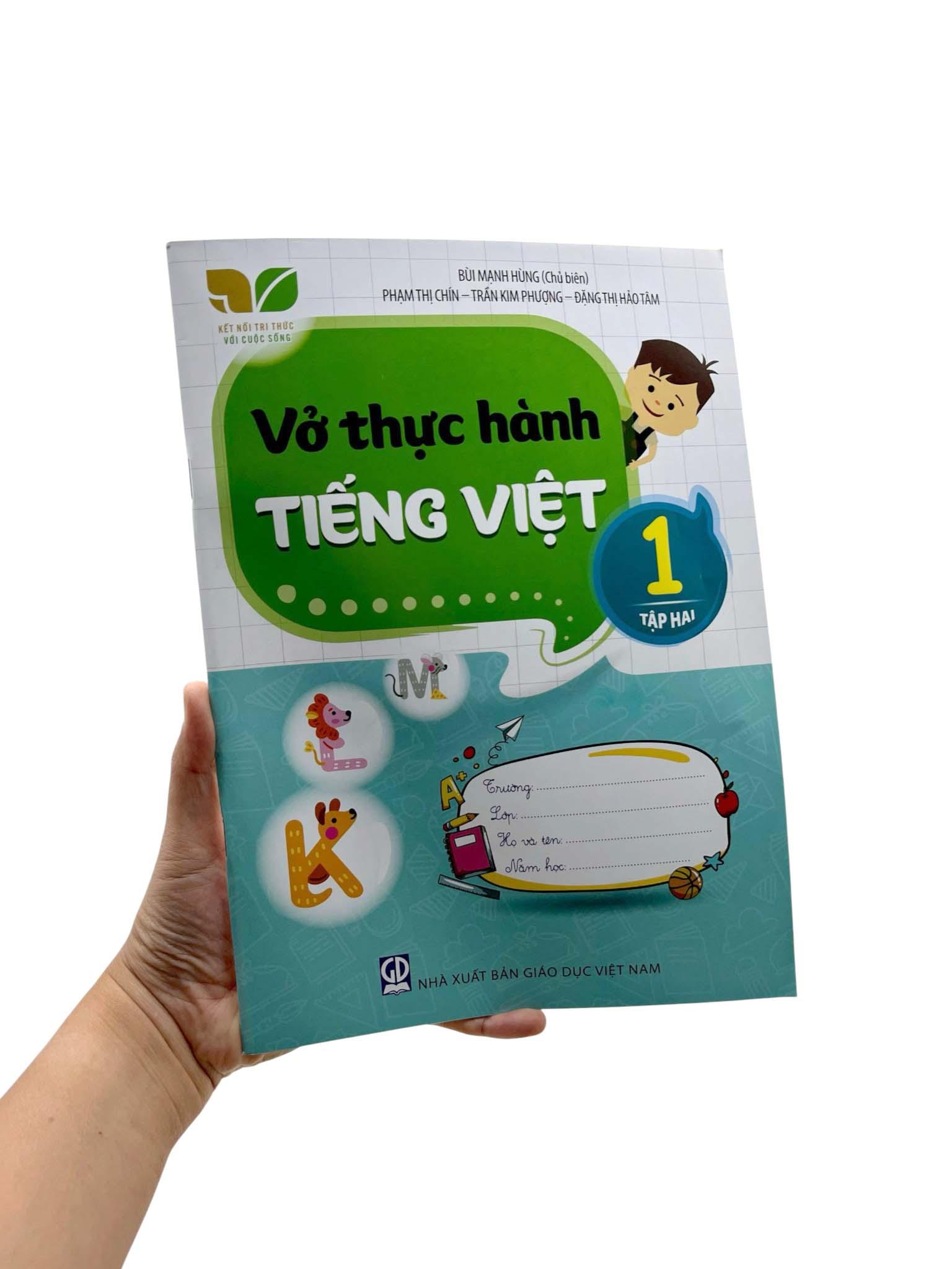Sách - Vở Thực Hành Tiếng Việt 1 - Tập 2 (Kết Nối) (Chuẩn)