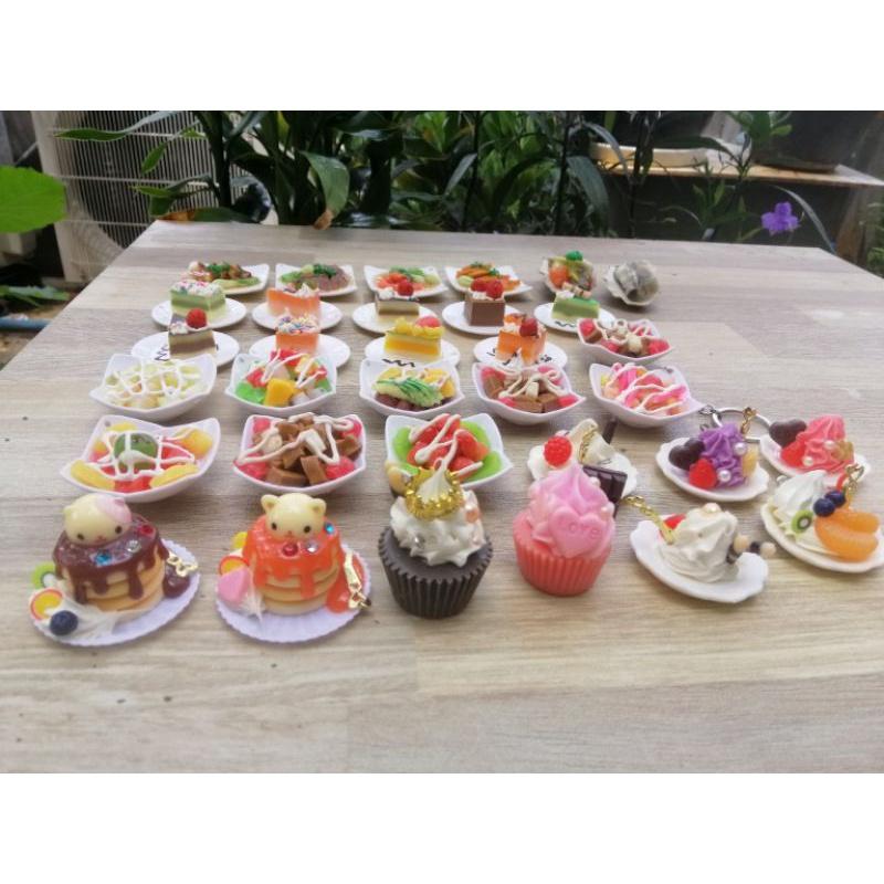 Móc khóa BÁNH KEM NHIỀU MẪU