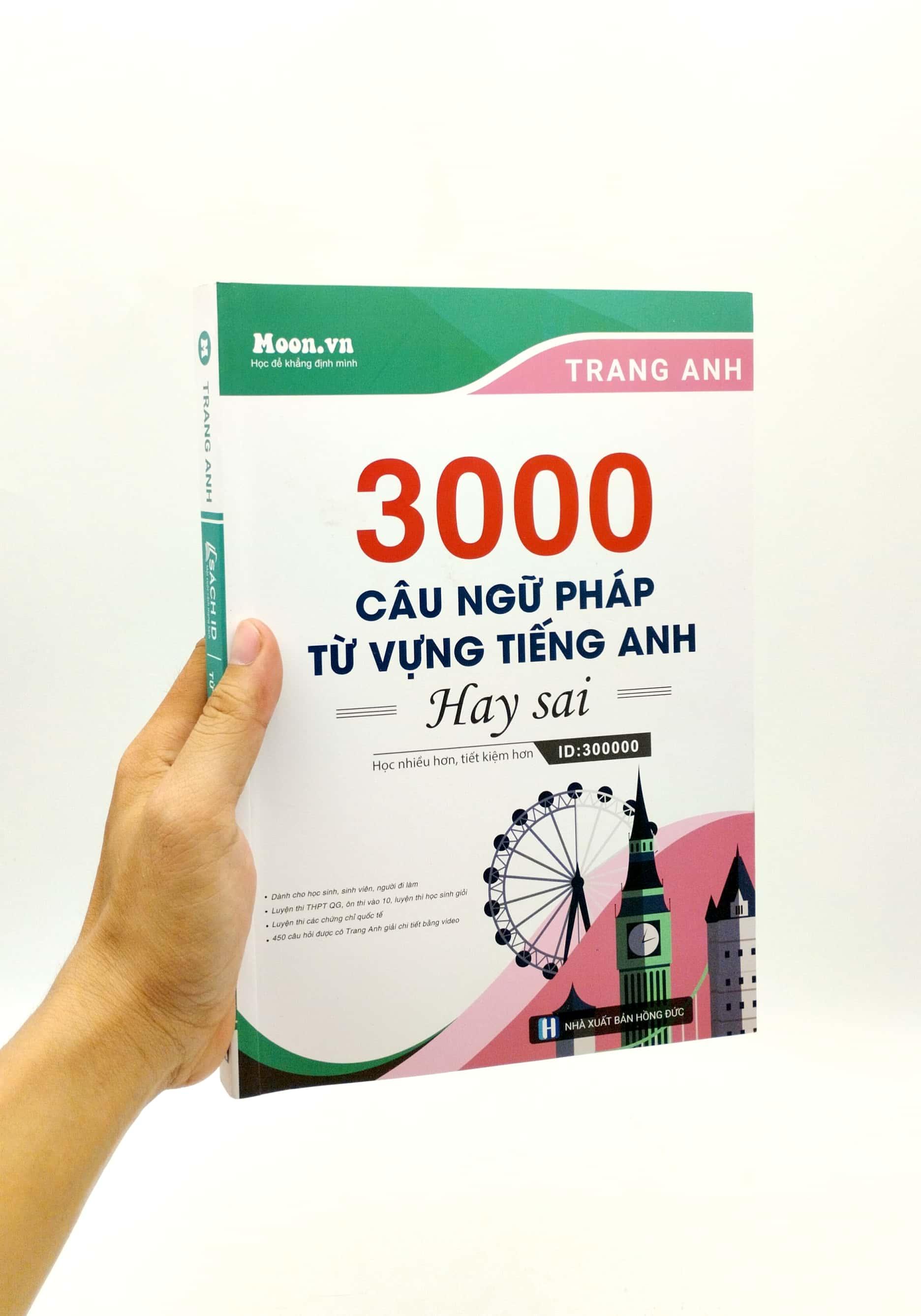 3000 Câu Ngữ Pháp Và Từ Vựng Hay Sai