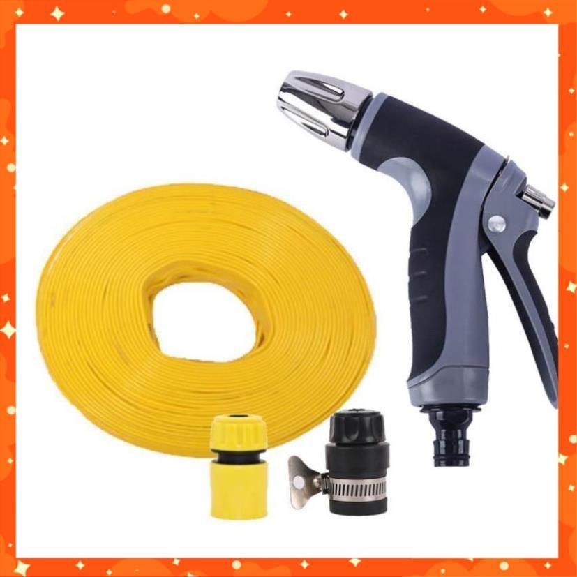 Bộ dây và vòi xịt tăng áp rửa xe tưới cây 206817 20M