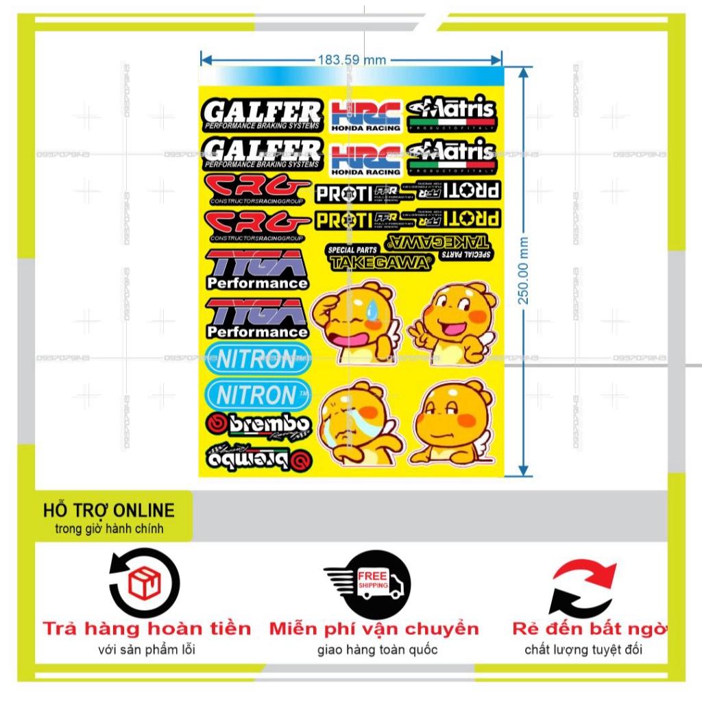 LOGO STICKER DÁN XE MÁY M47 - BI DECAL