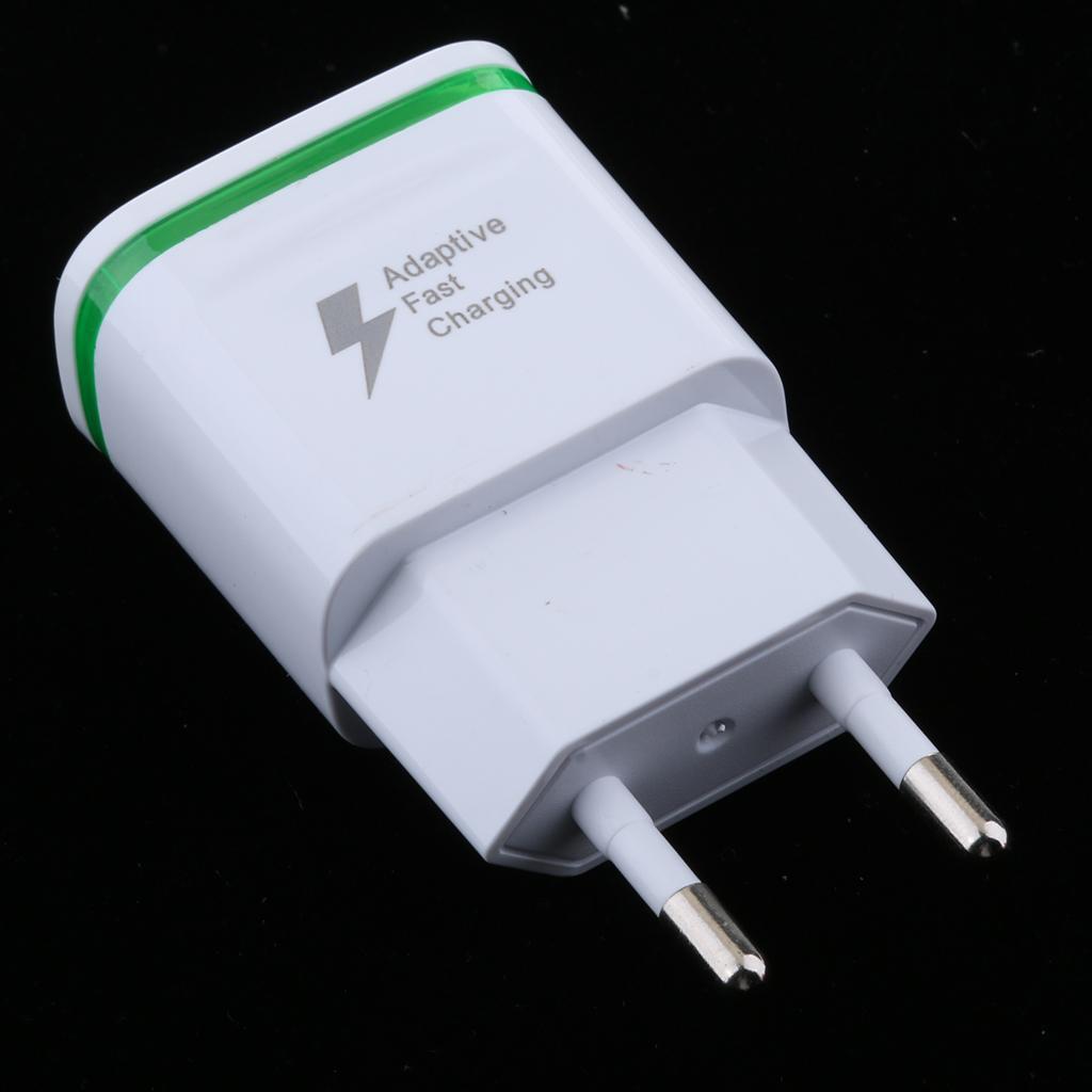 2.1A USB Travel Home Wall Power Adapter Charger LED Portable EU