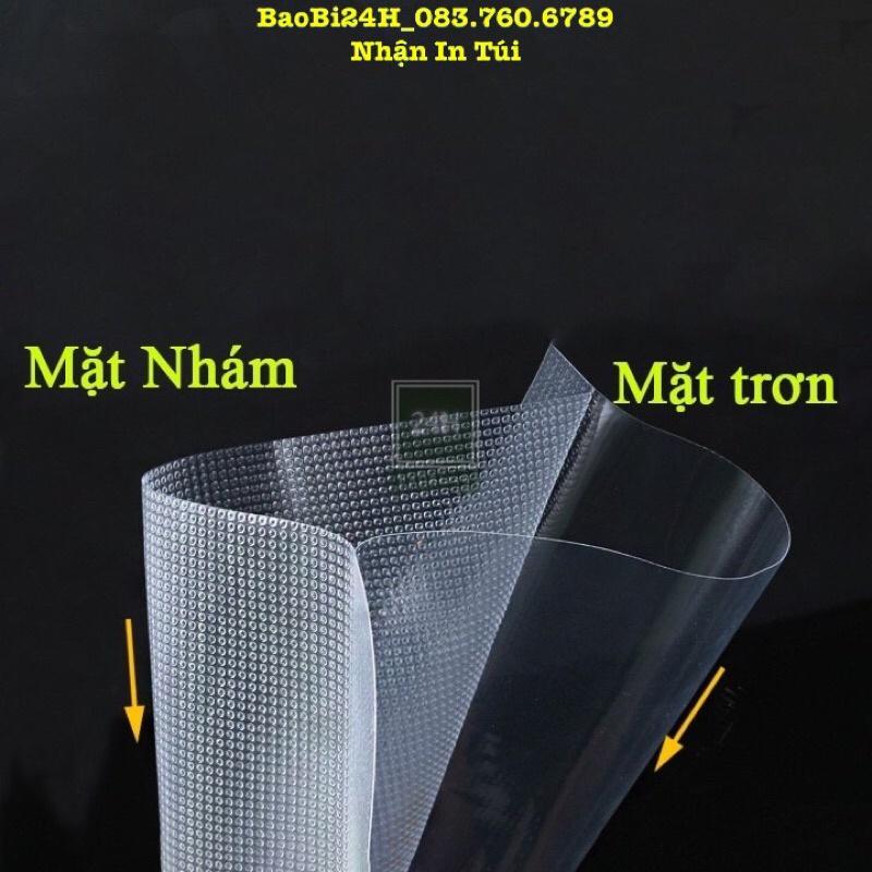 01 cuộn 500cm . CUỘN TÚI HÚT CHÂN KHÔNG CAO CẤP. Cuộn túi hút chân không 1 mặt nhám dùng cho mọi máy hút chân không