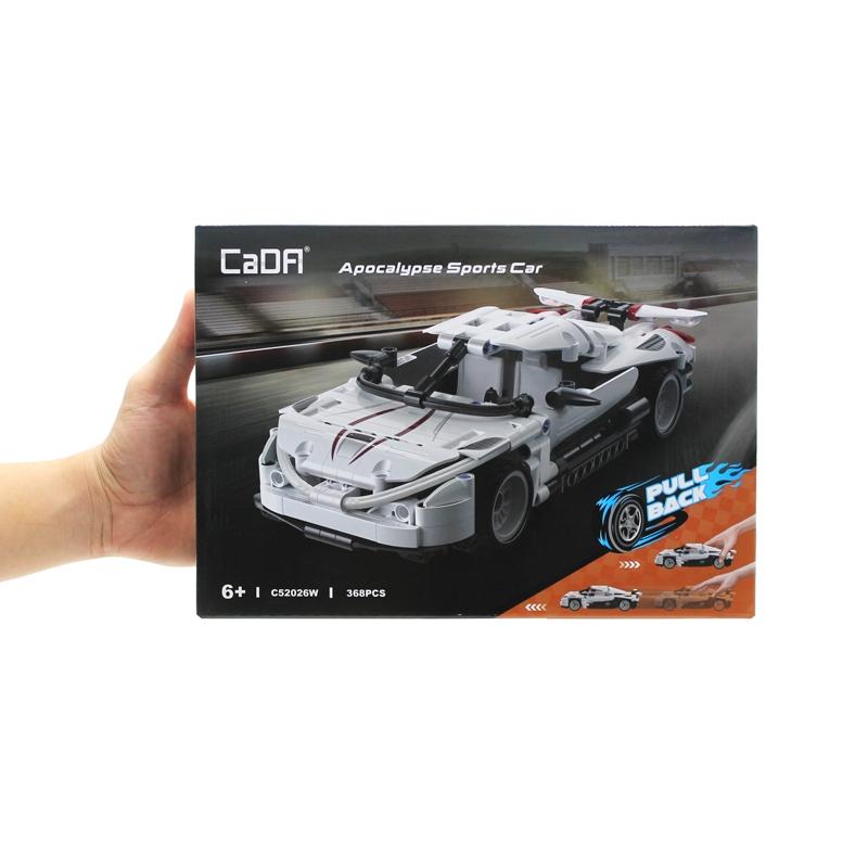 Đồ Chơi Lắp Ráp Xe Thể Thao Apocalypse Sports Car - CaDA C52026W (368 Mảnh Ghép)
