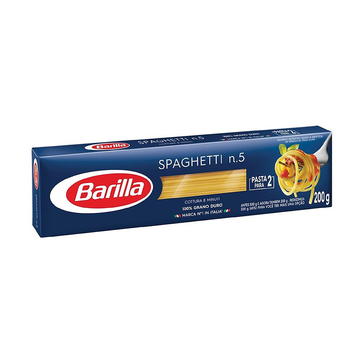 Mì Barilla Spaghetti no5 200g