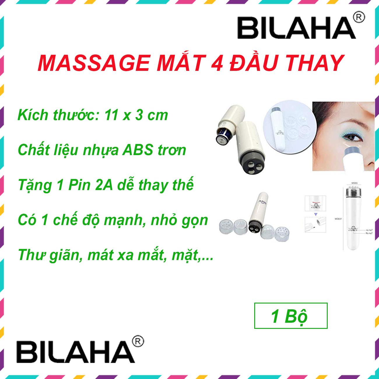 Máy massage mini, bút massage mắt nhỏ gọn cầm tay mạnh mẽ được chọn mẫu yêu thích (hàng có sẵn) (Hàng Chính Hãng)