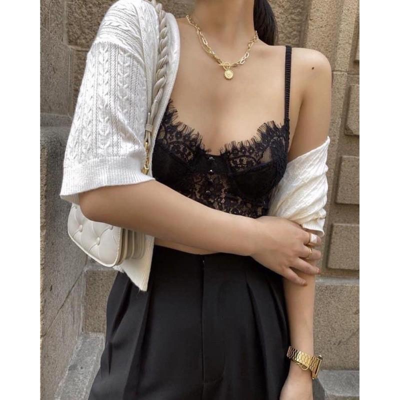 Nội Y Thiết Kế - Áo Bralette cao cấp có gọng nâng ngực, tặng kèm mút lót, phù hợp mix vest , blaze , áo lưới