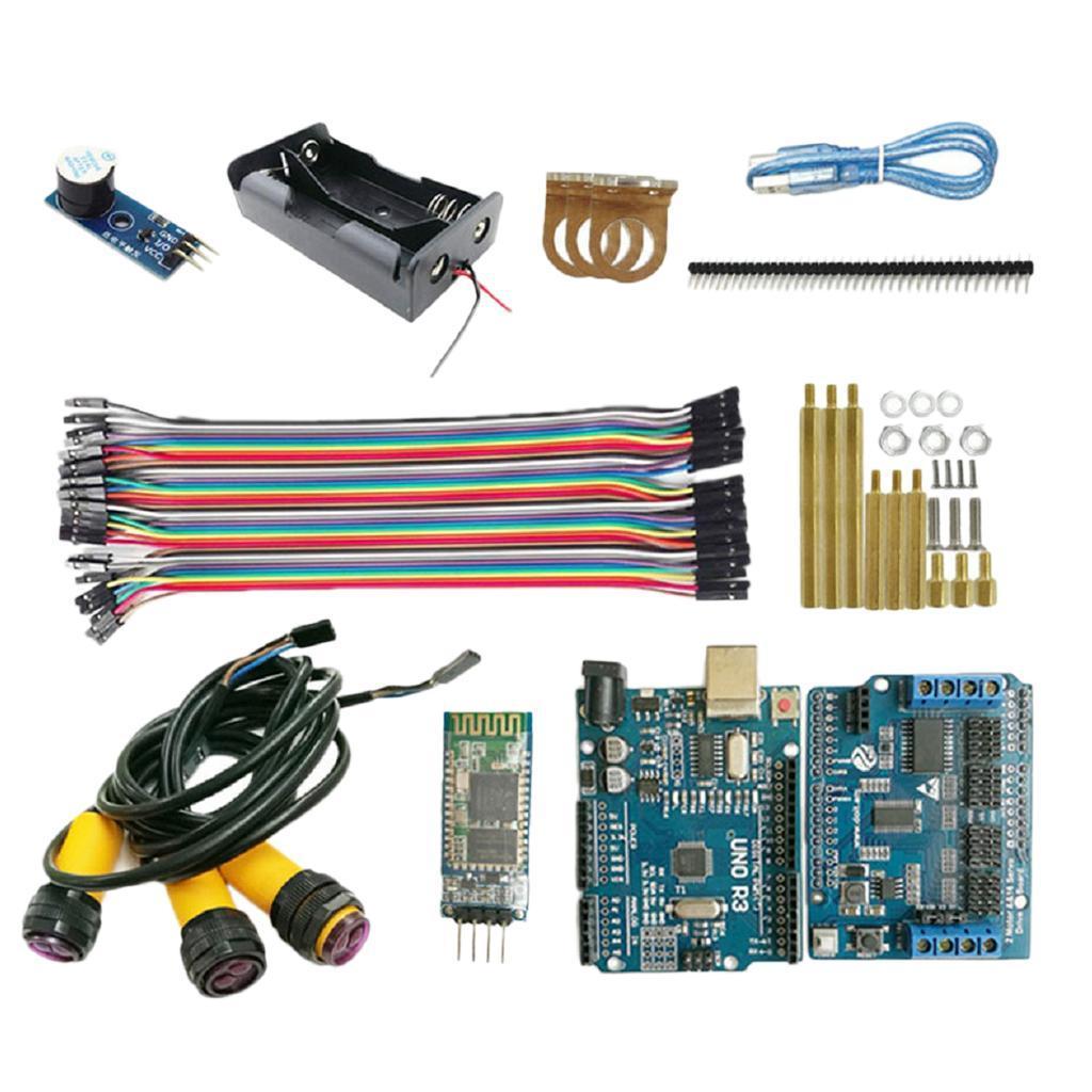 Robot Project Super Starter Kit with R3 Control Board, Infrared Obstacle Avoidance Module for DIY