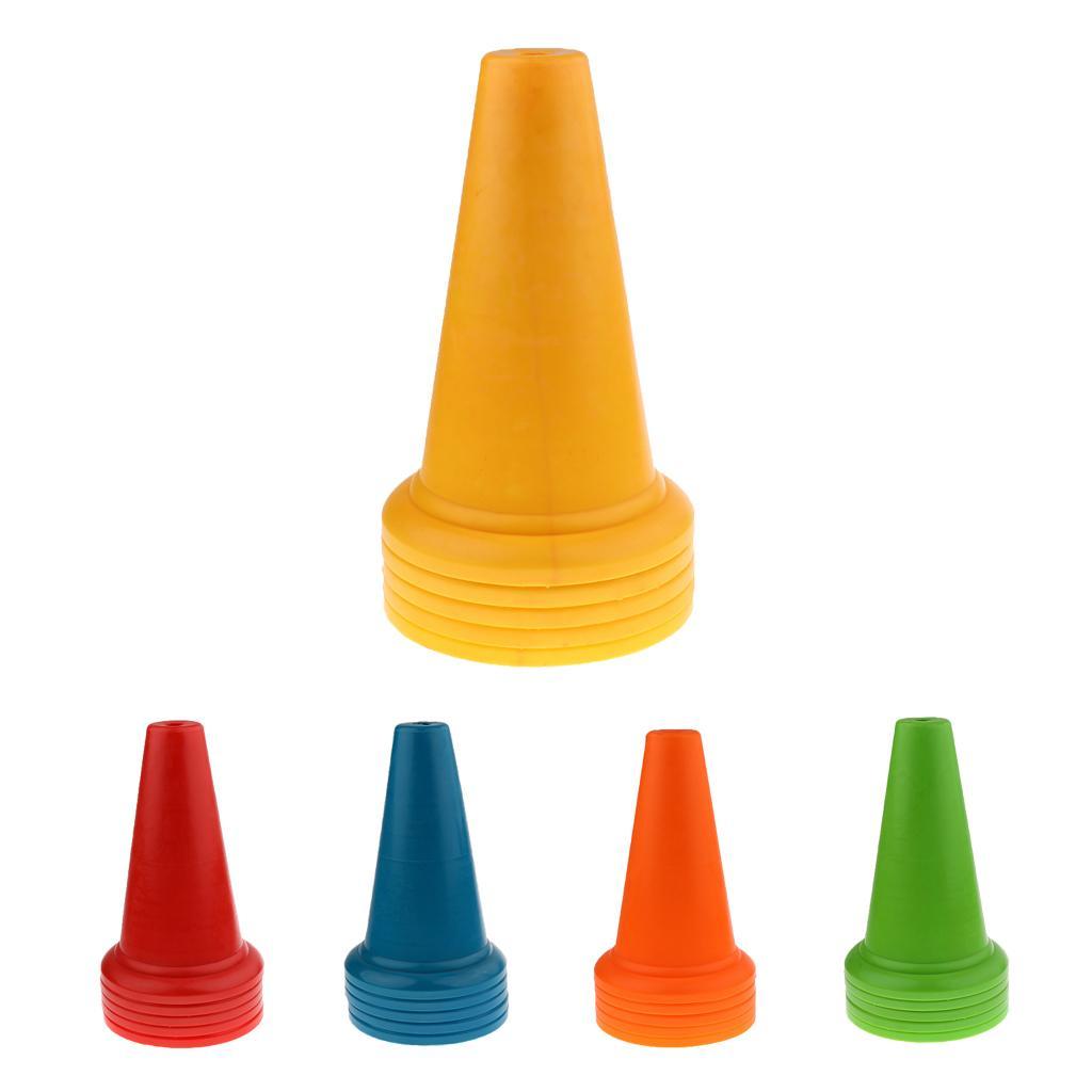 5 Pieces Safety and  Cones Outdoor Games  Traffic Cones