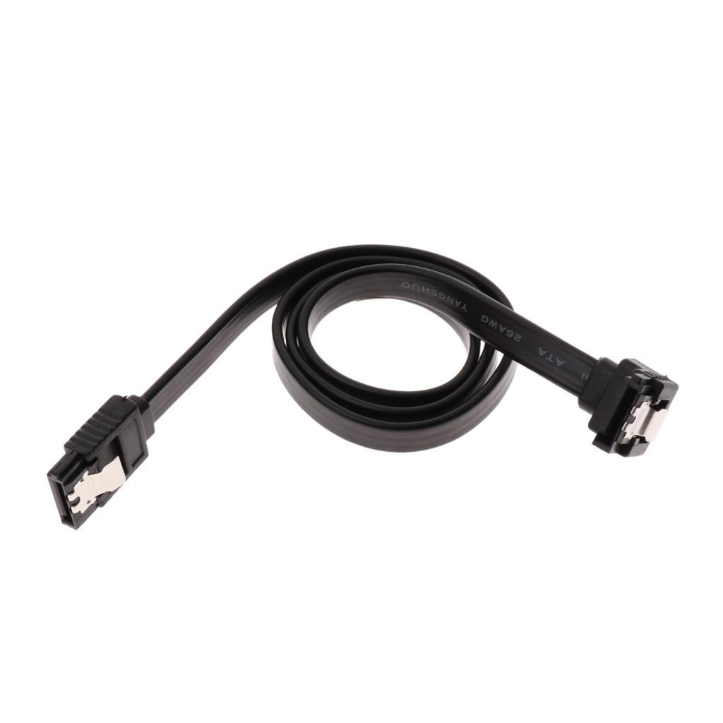 90Degree Right-Angle 6.0 Gbps Serial SATA 3.0 Data Cable For HDD/SSD Drive