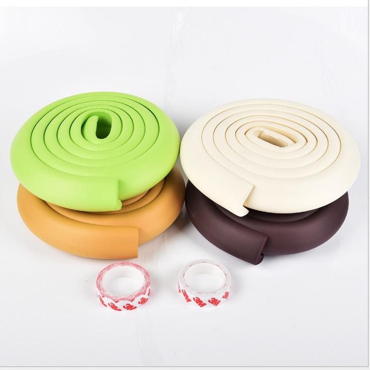 Cuộn bọc cạnh bàn ghế, cạnh tủ cao su non tặng kèm băng dính -giao màu ngẫu nhiên